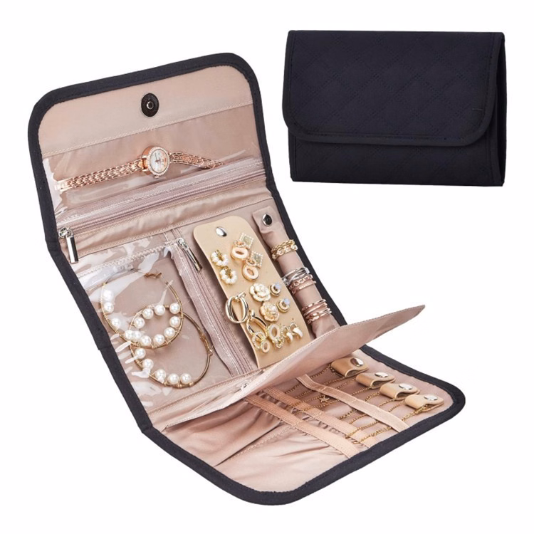 Travel Jewelry Case Organizer
