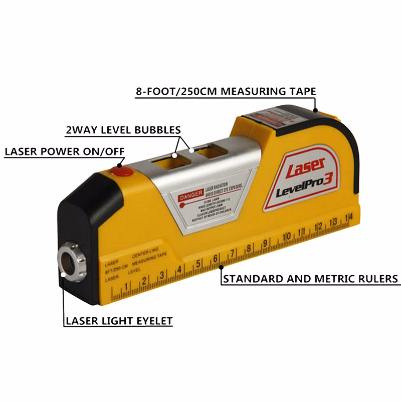 Laser Level with Tape Measure