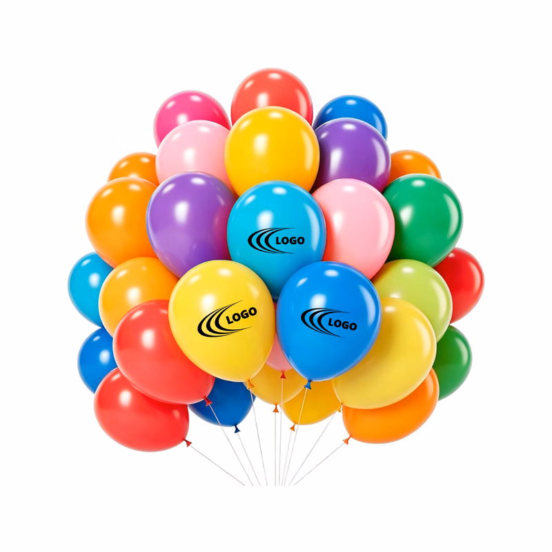 MOQ 100 Latex Balloons