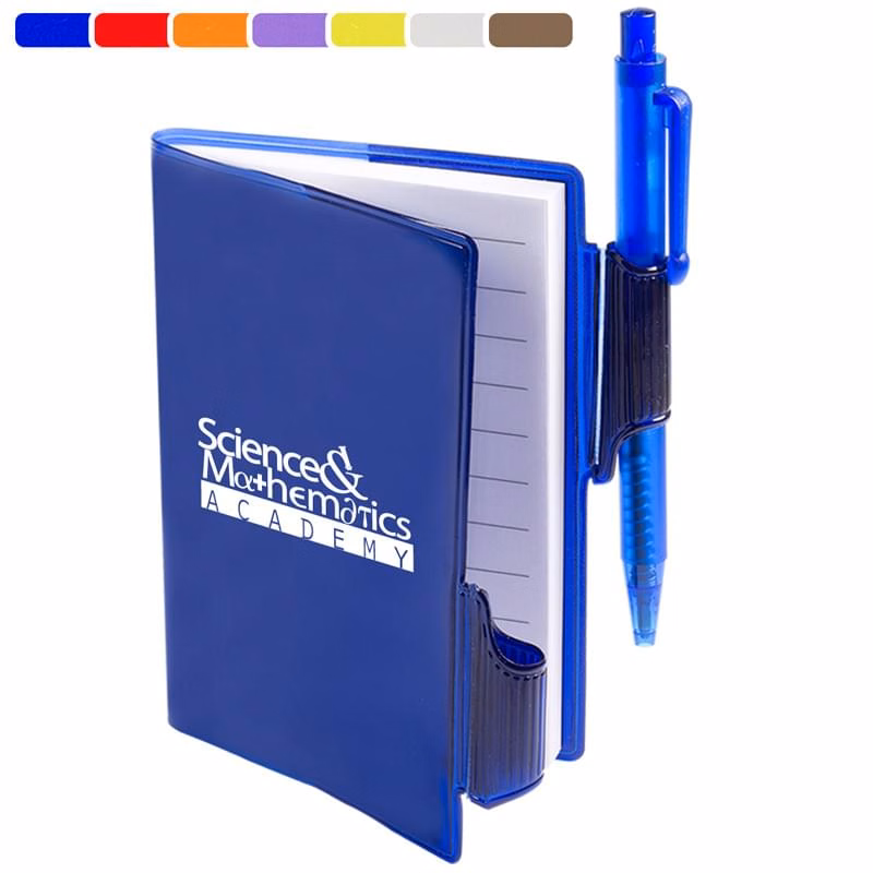 Clear-View Jotter with Pen