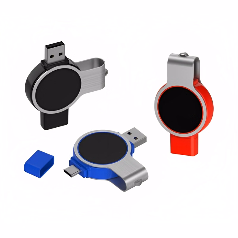 Type-C Light Up Logo USB Flash Drive