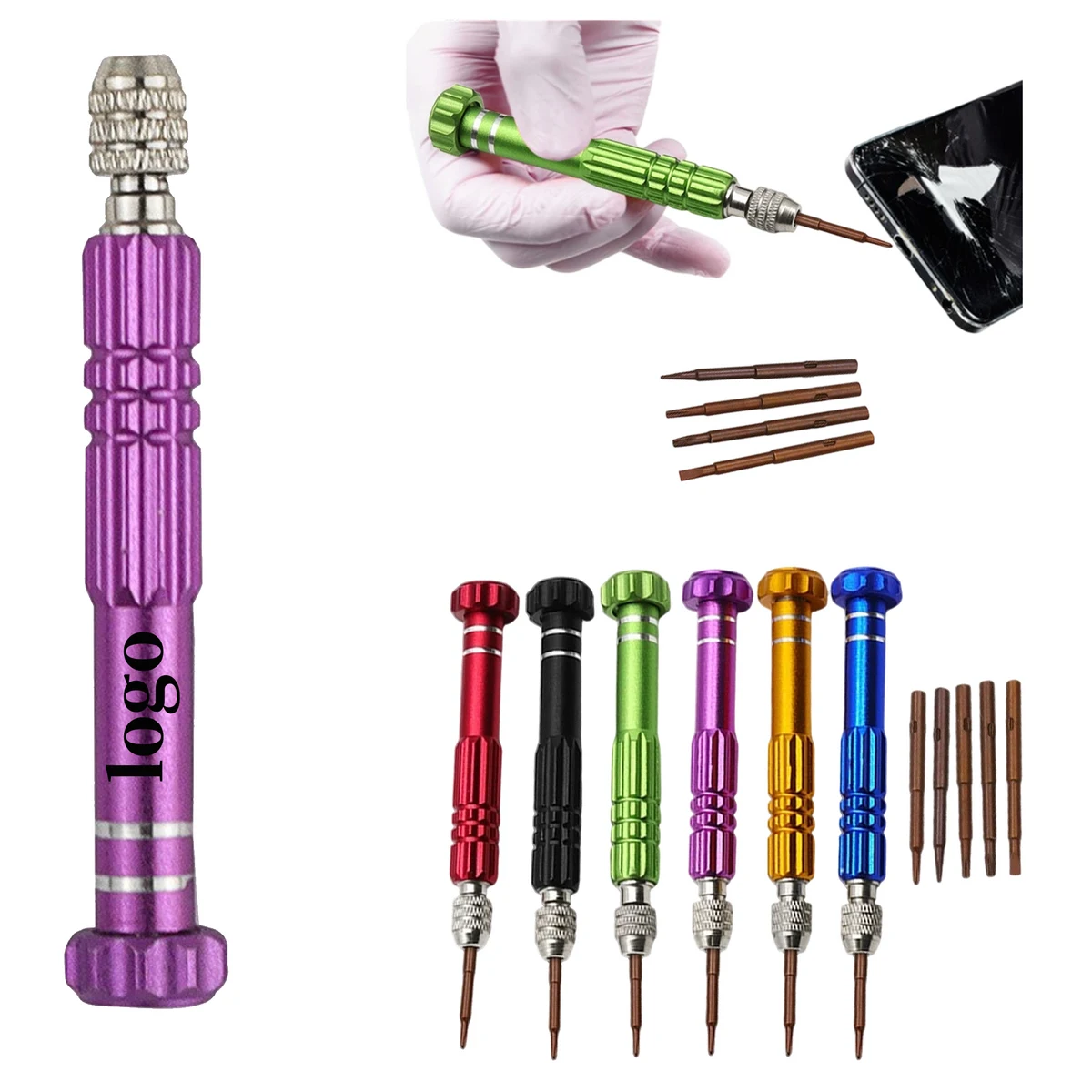 Aluminum Handle Precision Screwdriver Tool 1