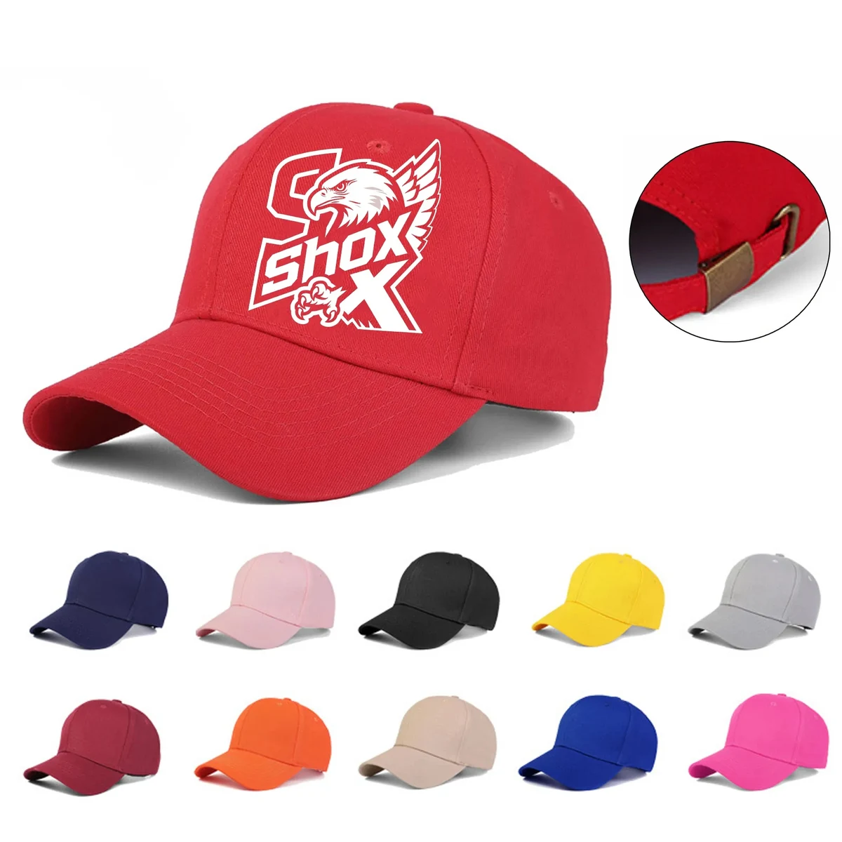 MOQ 20 100% Cotton Breathable Baseball Cap 1