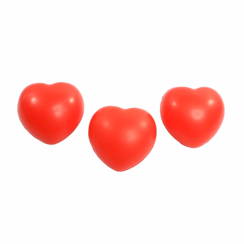 MOQ100 Slow-Rebound Heart-Shaped Squishy Toy