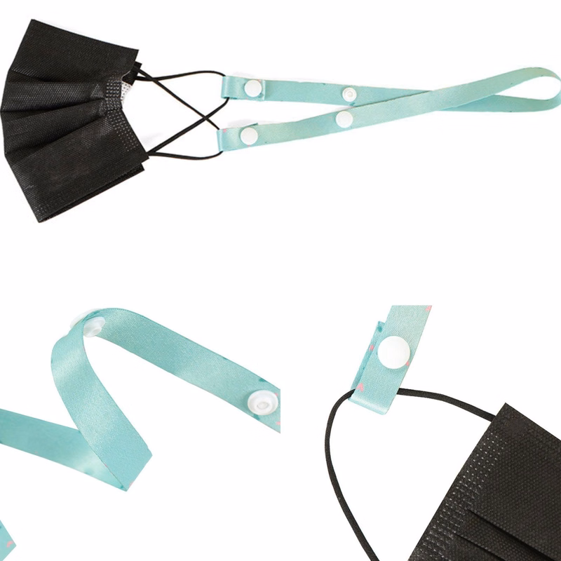 Adjustable MaskLanyards w/ Snap Button
