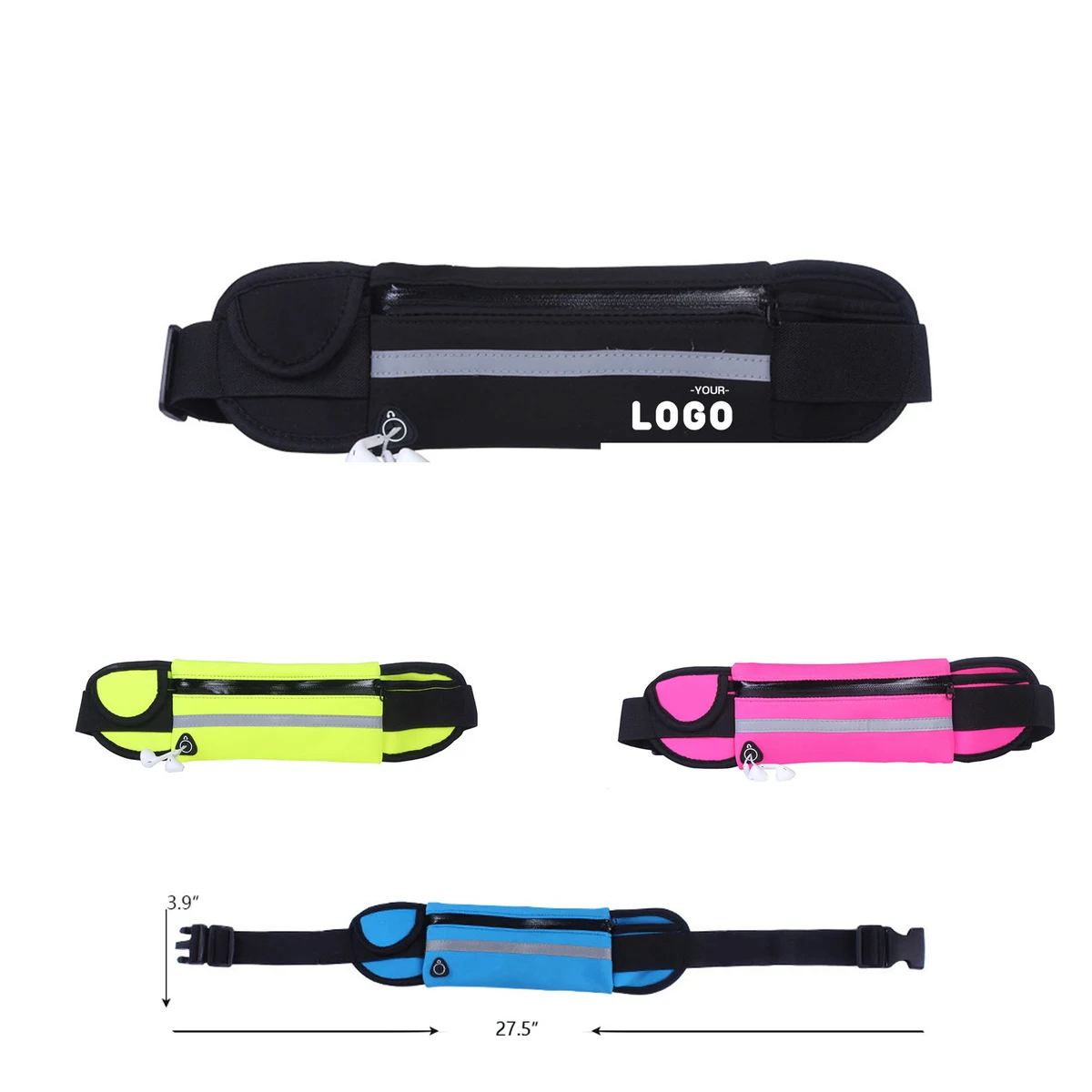 Running Waist Pack with Integrated Headphone Port 1