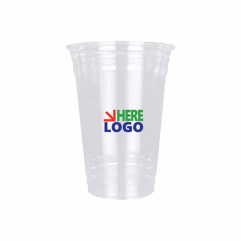 16oz Disposable Clear Plastic Cups