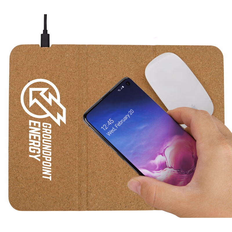 Good Value™ 10W Vite Wireless Charging Mouse Pad and Stand