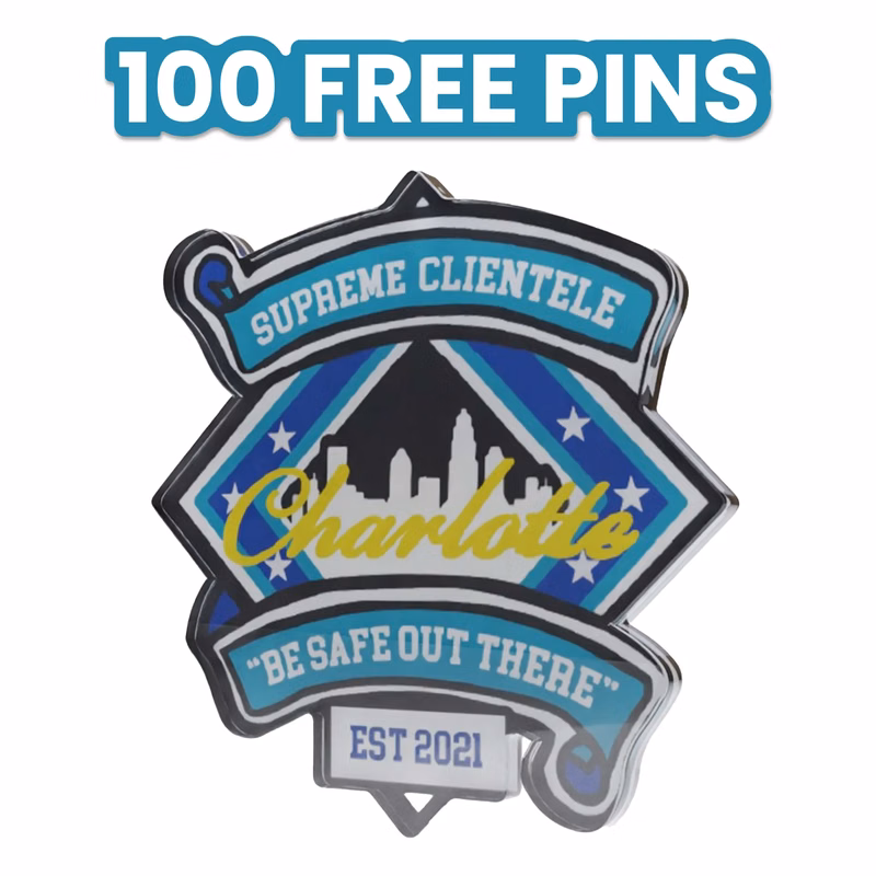 Acrylic Lapel Pin
