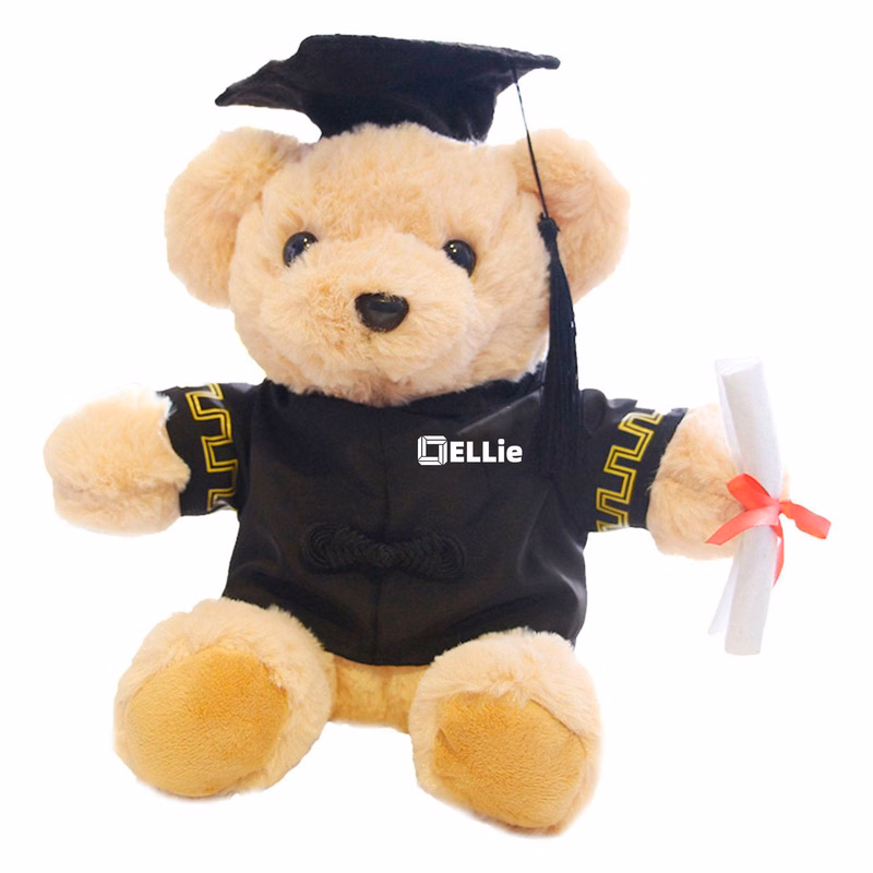 Sitting Graduation Teddy Bear