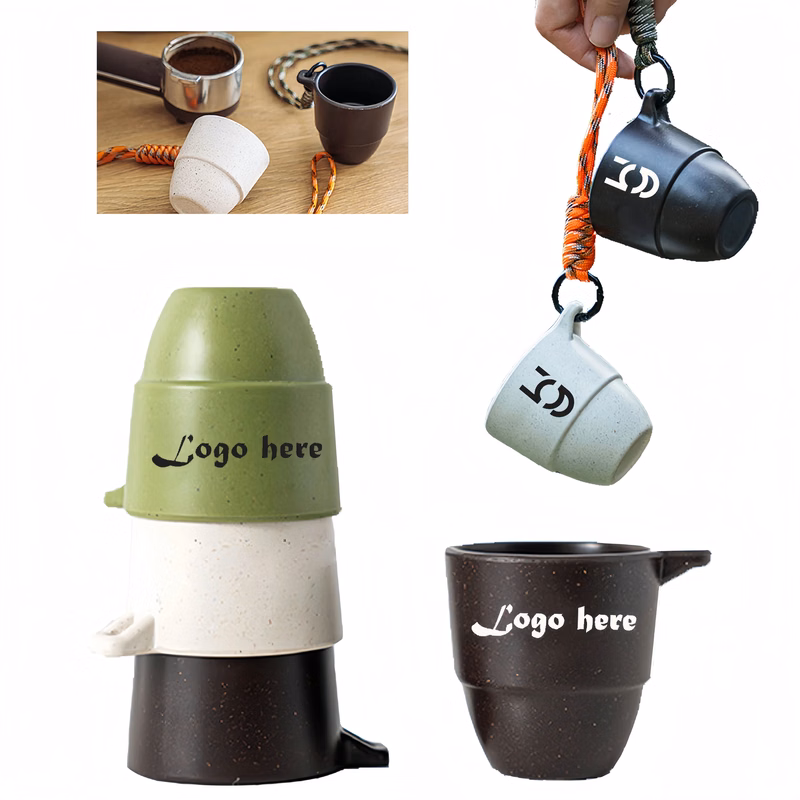 Degradable PLA Accompanying Coffee Cup