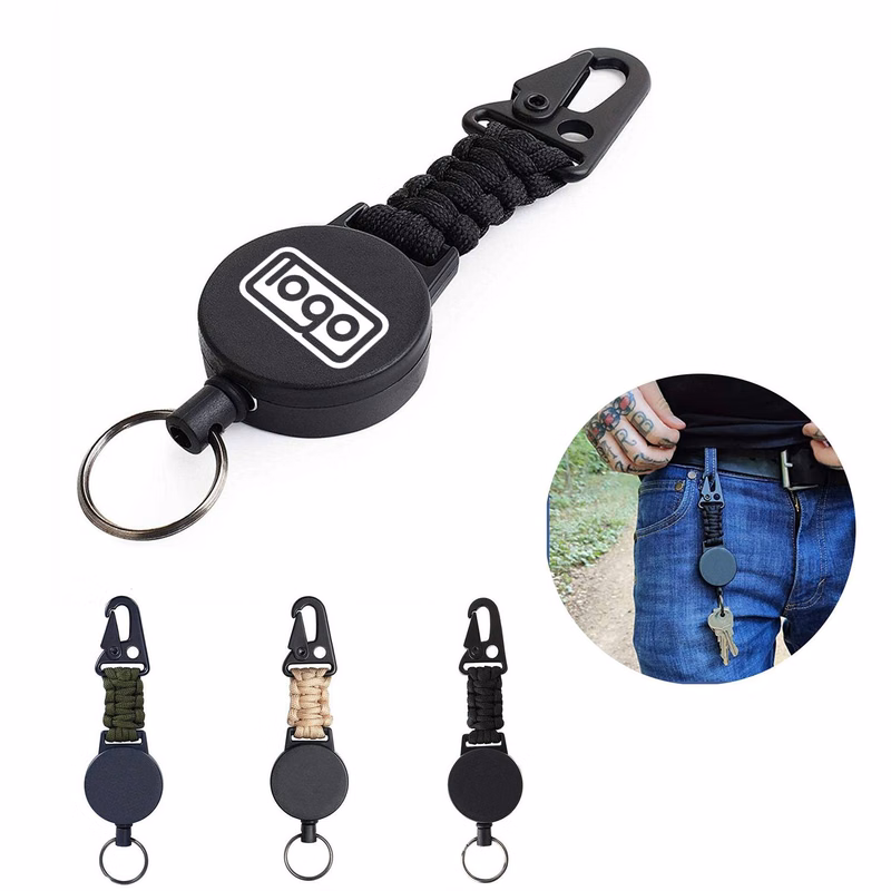 Retractable Buckle Badge Lanyard