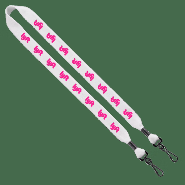 3/4" Cotton Double Swivel Hook Lanyard