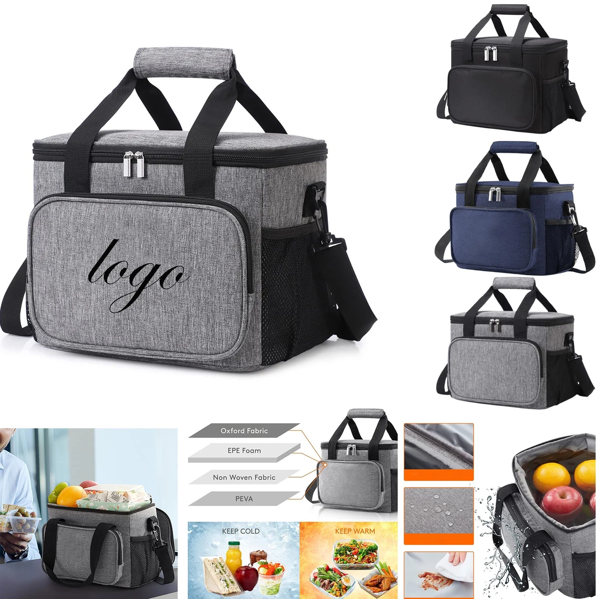 Outdoor Large Capacity Insulated Bag Cold Picnic Bag 1