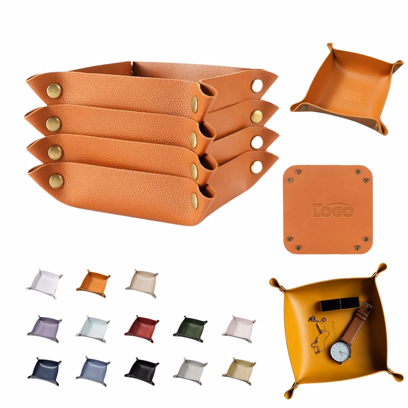Foldable Desk Sundries Storage Tray