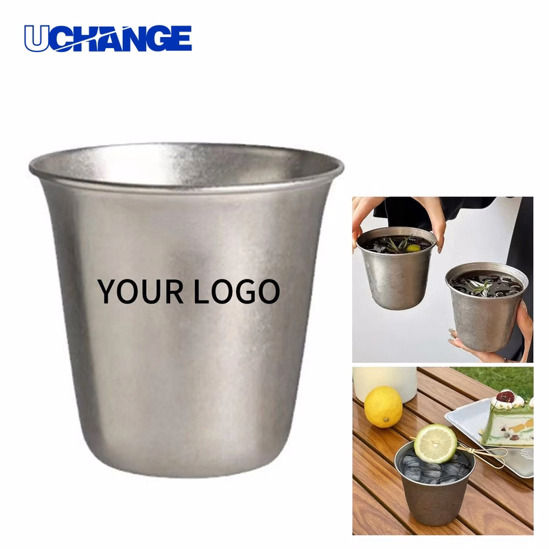 Stainless Steel Cup Drinkware with Matte Finish