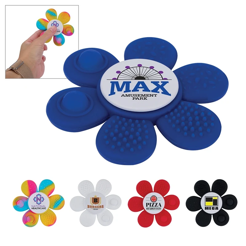 Fafa Flower-Shaped Tactile Fidget Spinner 1