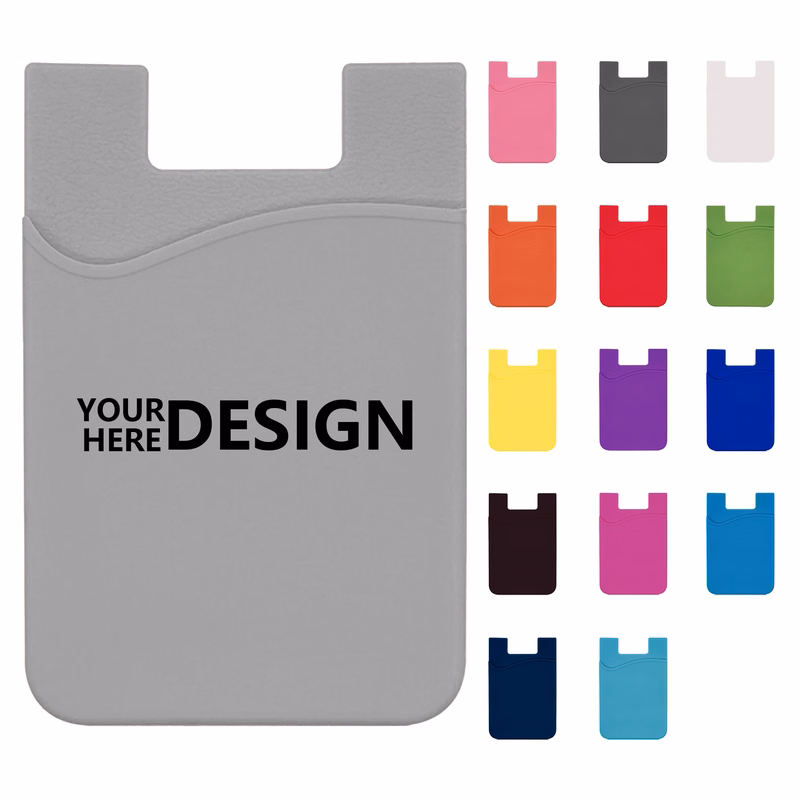 Silicone Phone Card Holder