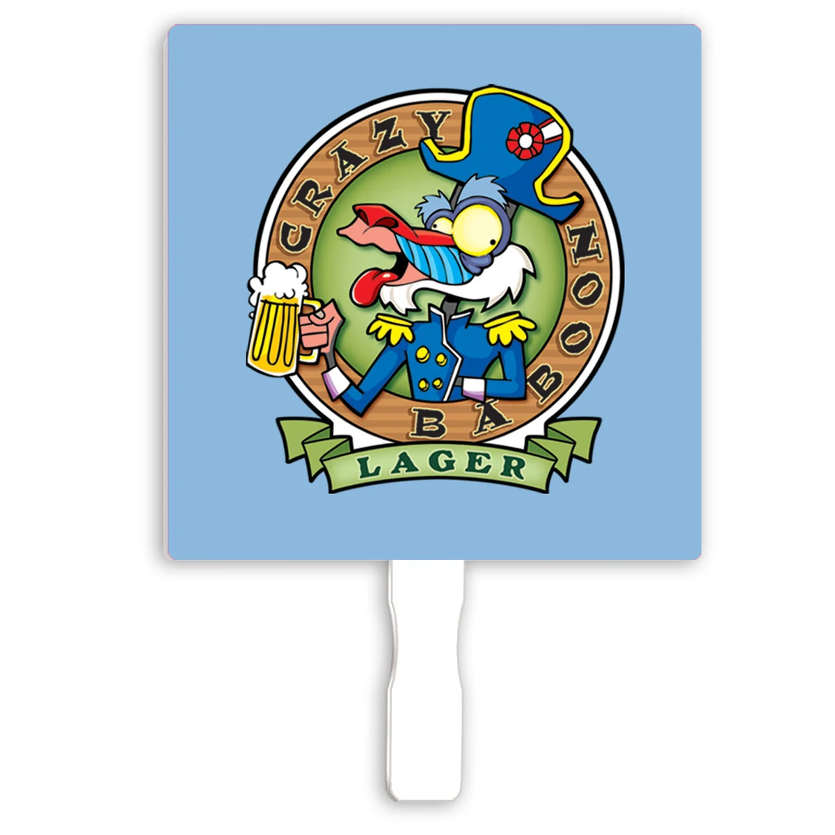 6" x 6" Square Paper Hand Fans 1