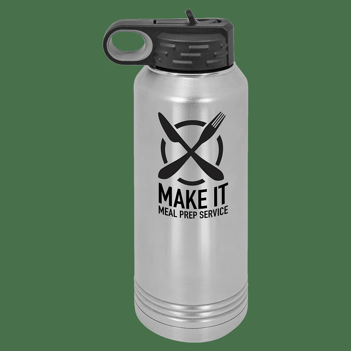 32 oz. Stainless Steel Laser Engraved Polar Camel Water Bottles, custom water bottle with logo imprint 1