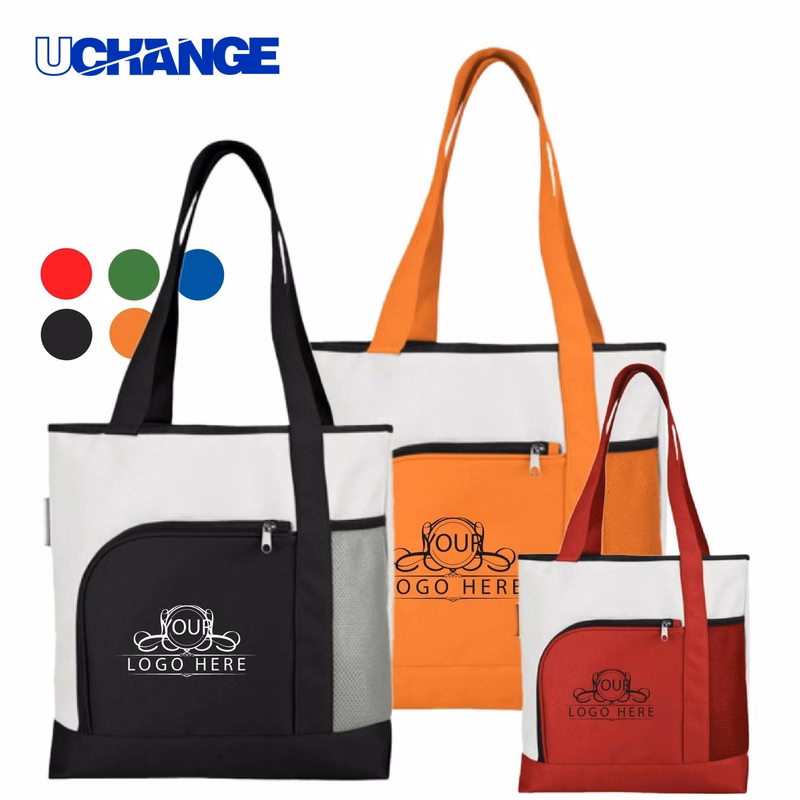 Tote Bag with Pocket Container for Shopping