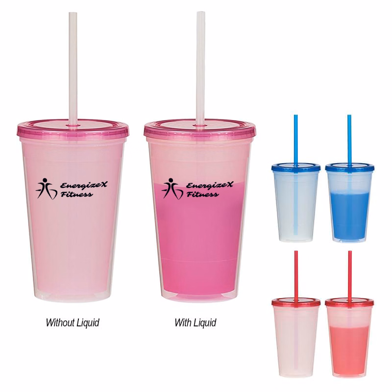 16 Oz. Econo Color Changing Tumbler