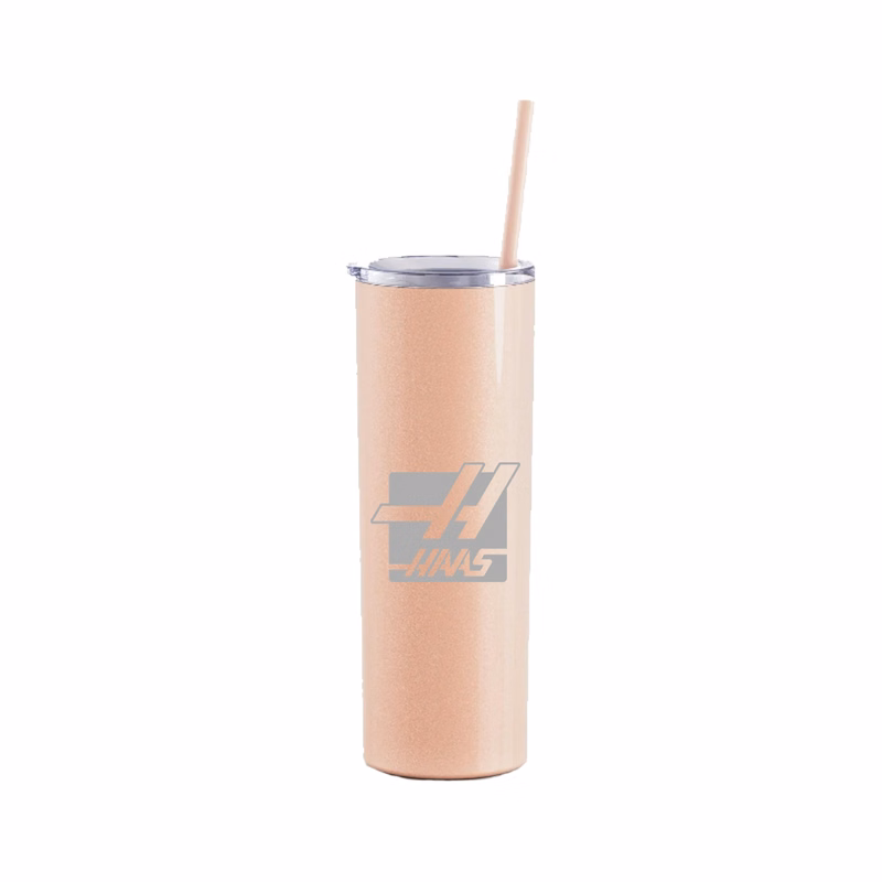 20 Oz. Maars Glitter Blush Skinny Steel Tumbler