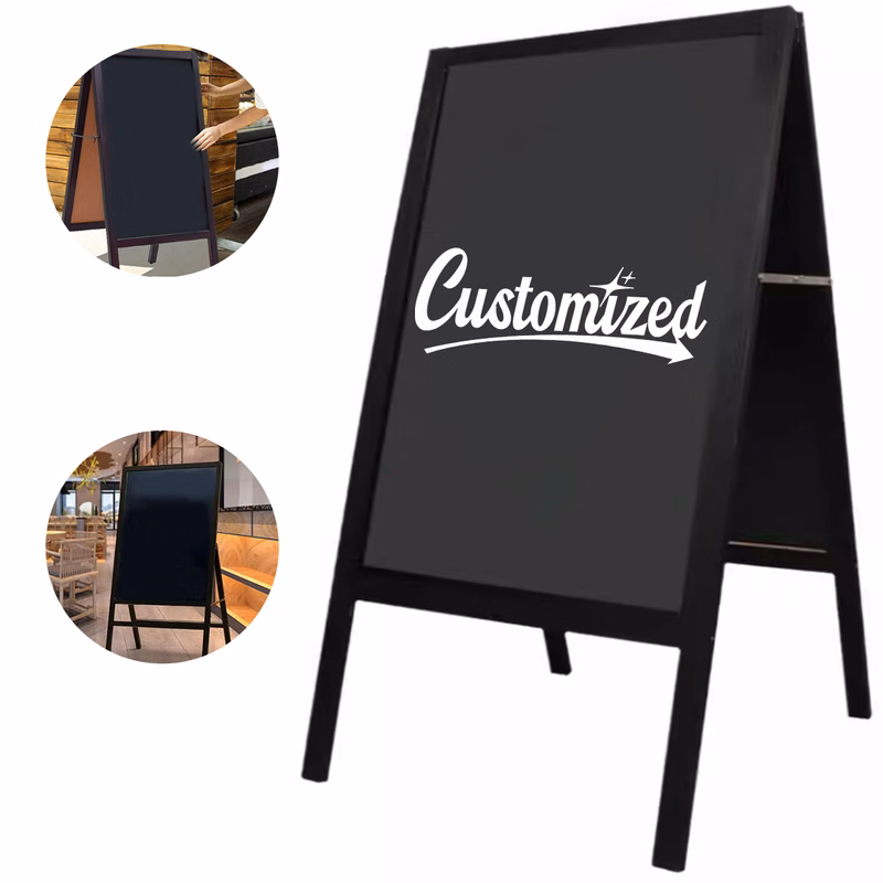 A Frame LED Writing Board with Double Sided Display