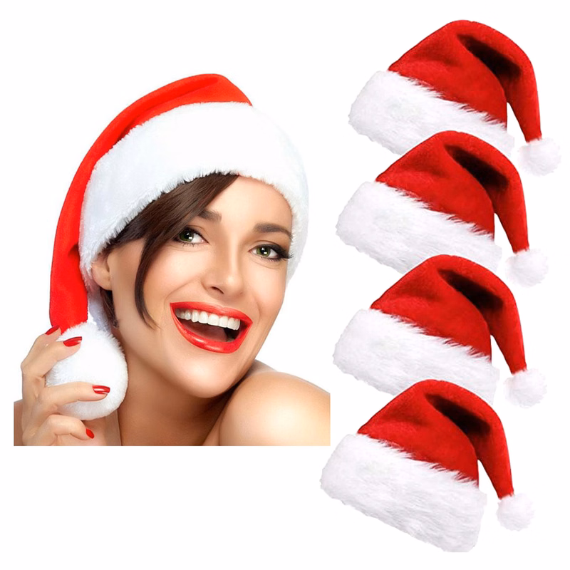 Santa Claus Plush Hat