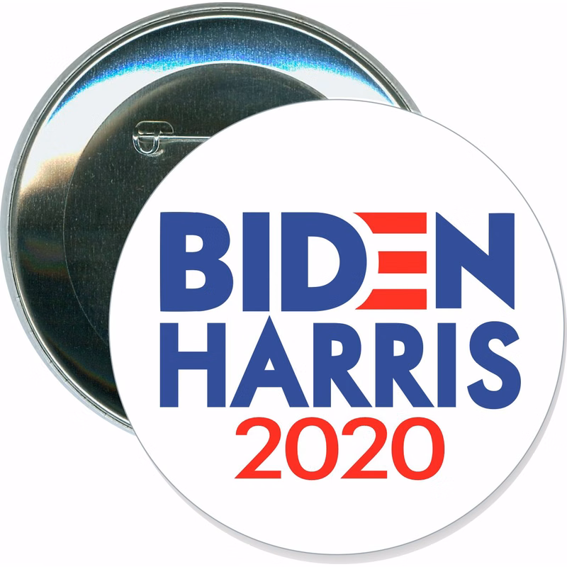 Biden Harris 2020, Biden, Political Button