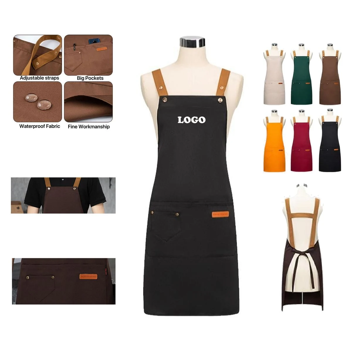 Work Apron MOQ 5 pcs 1