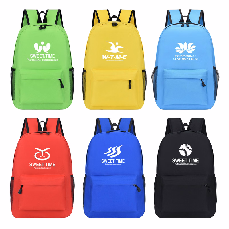 Oxford Fabric Backpack Double Shoulder