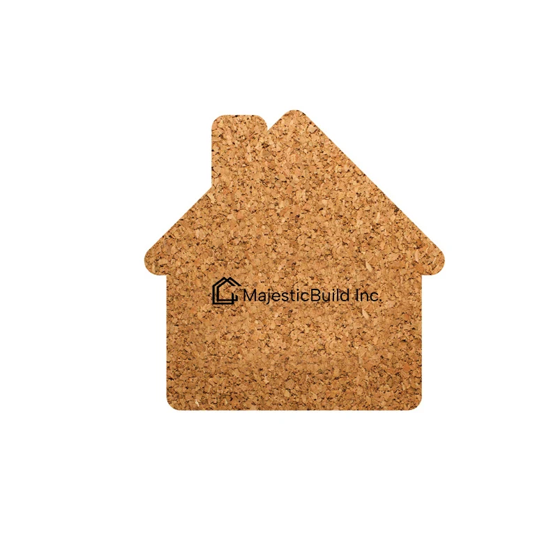House Cork Coaster 1