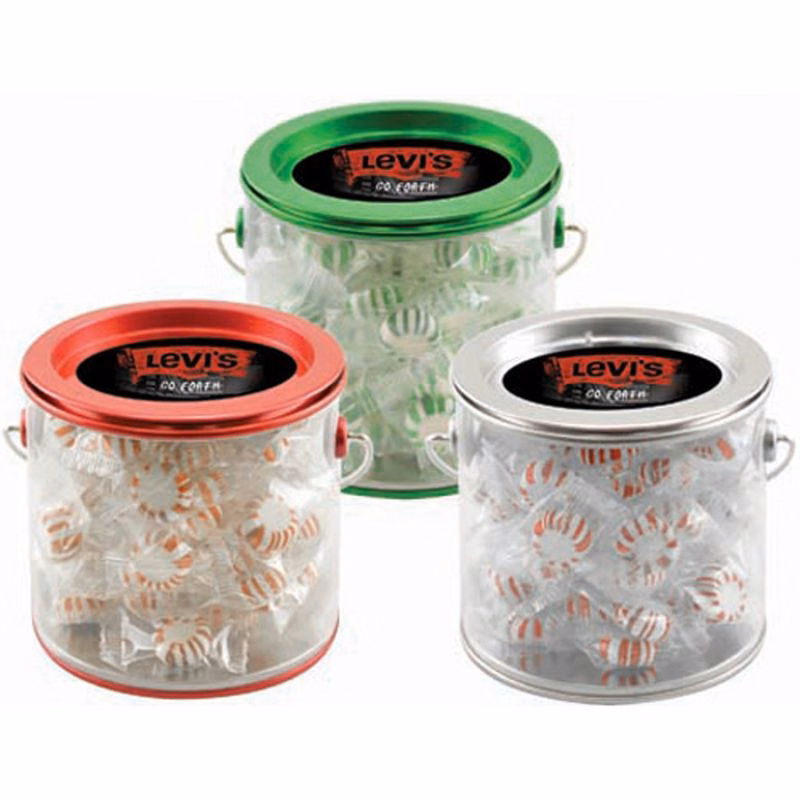 Tin Pail with Starlight Mints