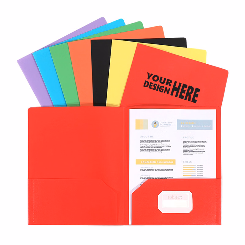 Letter Size Twin Pocket File Folder