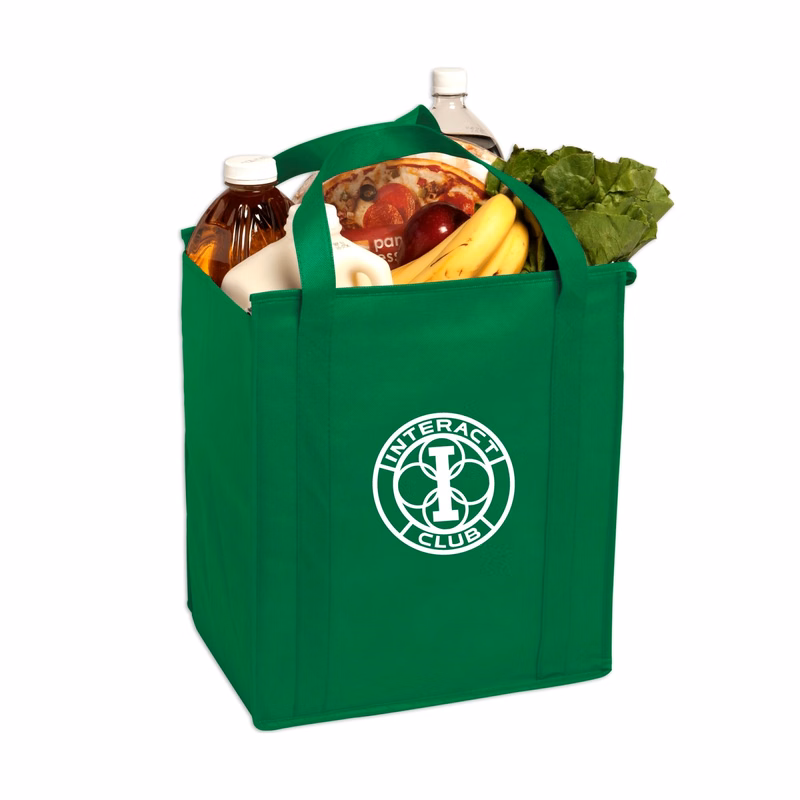 Insulated Large Non-Woven Grocery Tote Bag