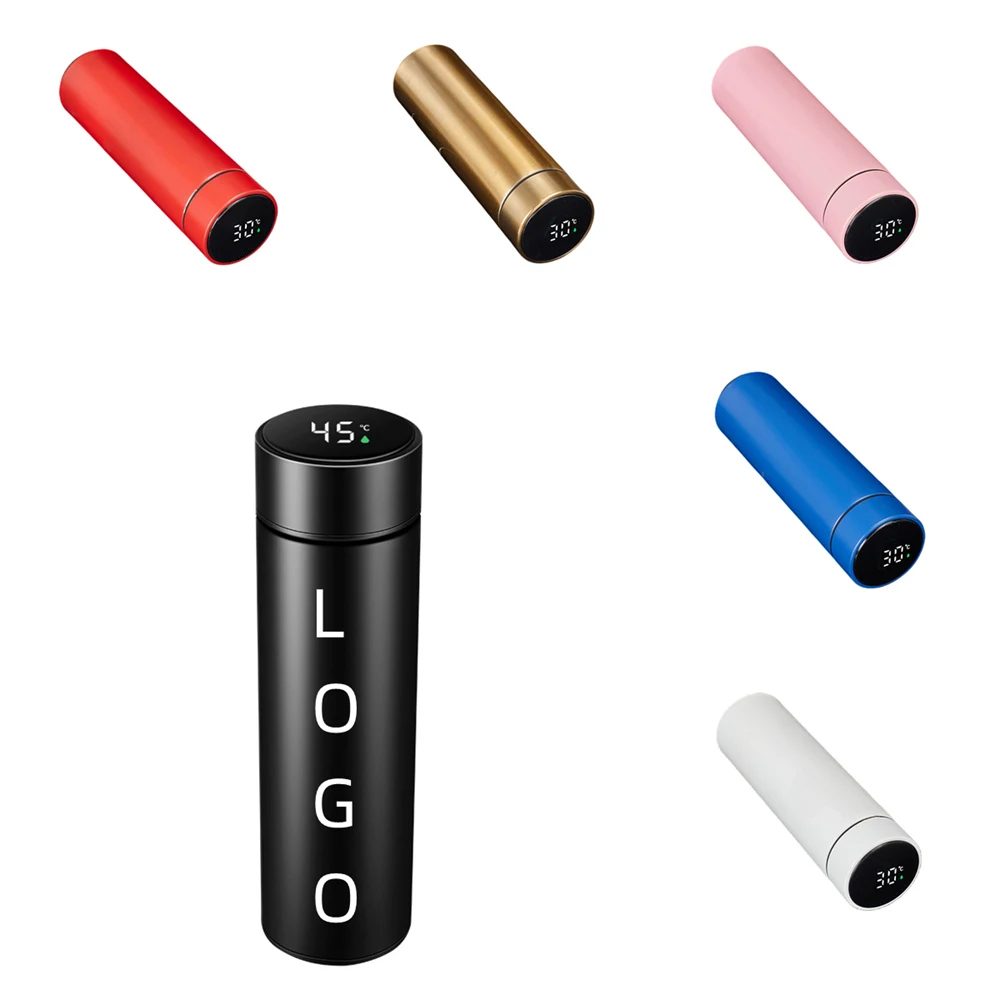 Intelligent Temperature Measuremen Stainless Steel 18 OZ Thermos Cup 1