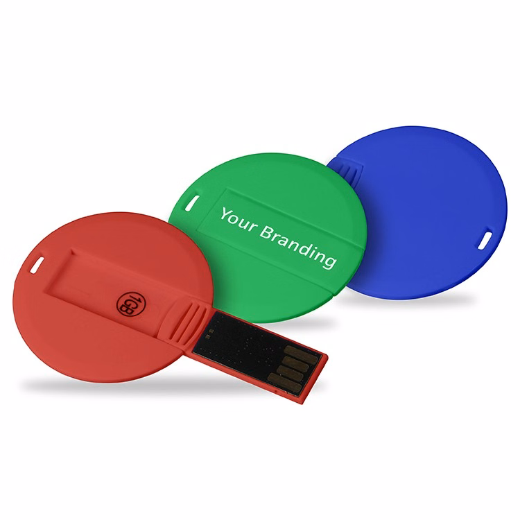 1036FMS - Round Flash Memory Drive