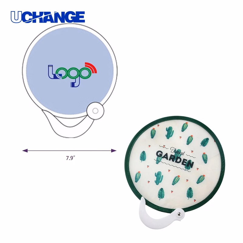 Folding Advertising Hand Fan