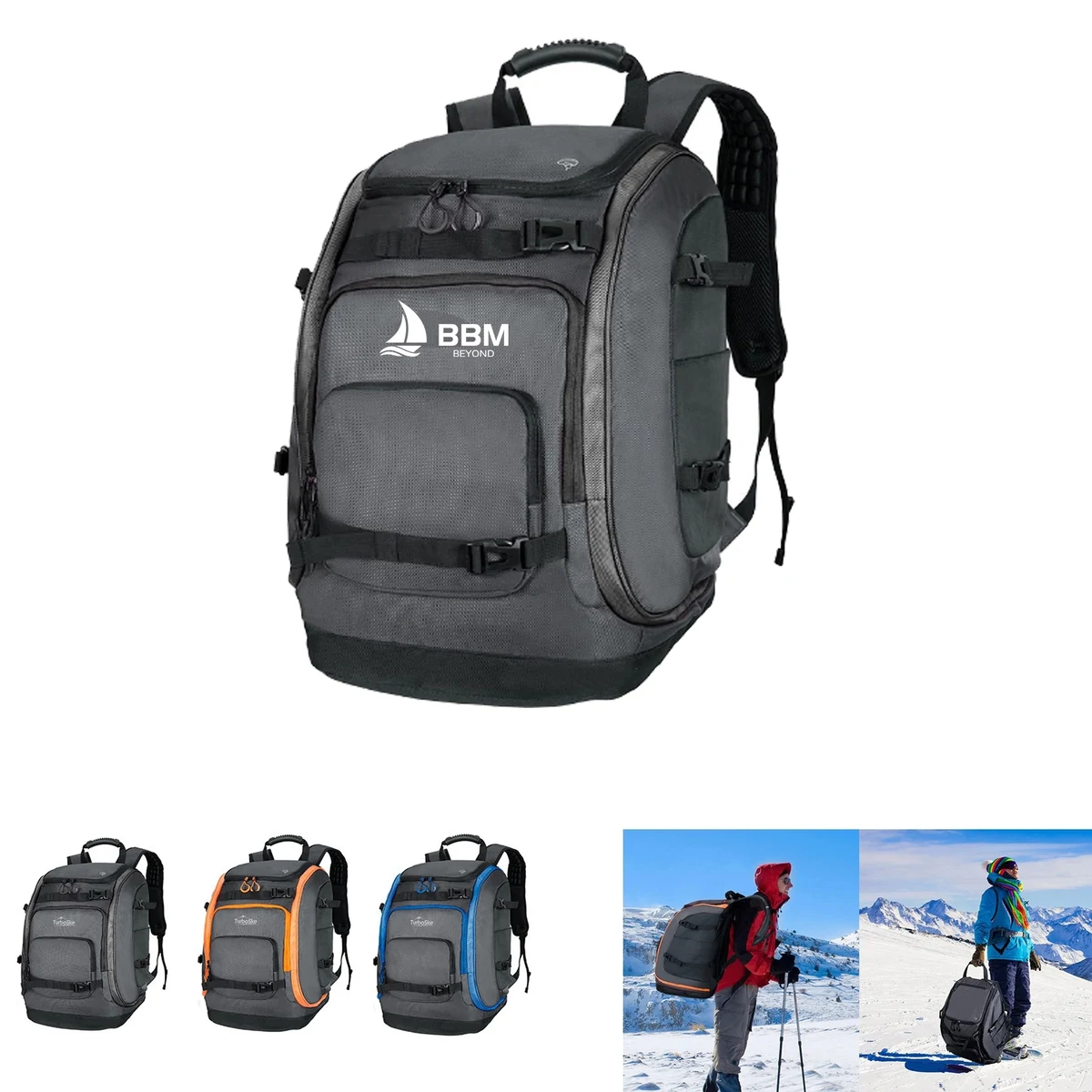 Oxford Buden Mountain Riding Hiking Ski Boots Bag 1
