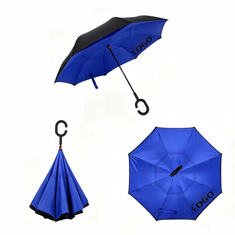 Reverse Folding Umbrella with Custom Logo