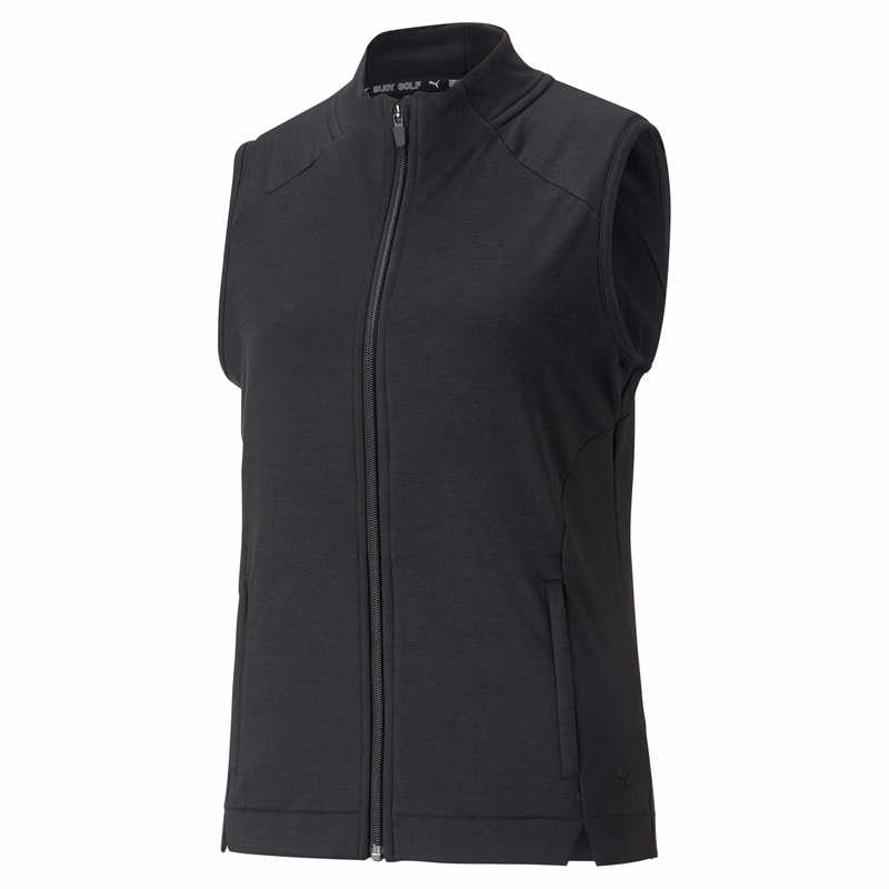 Puma Ladies Cloudspun Heather Full Zip Vest