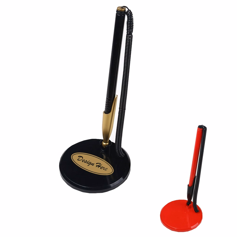 Meeting Sign-in Fixed Pen Round Base