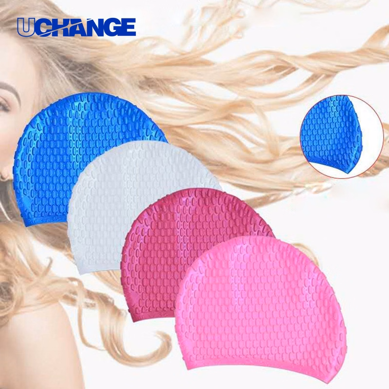 Non-Slip Swimming Cap for Long Hair