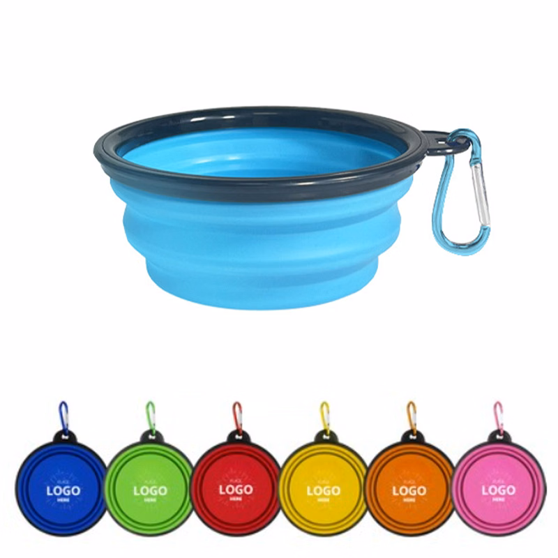 Pet Foldable Bowl With Carabiner 350ml