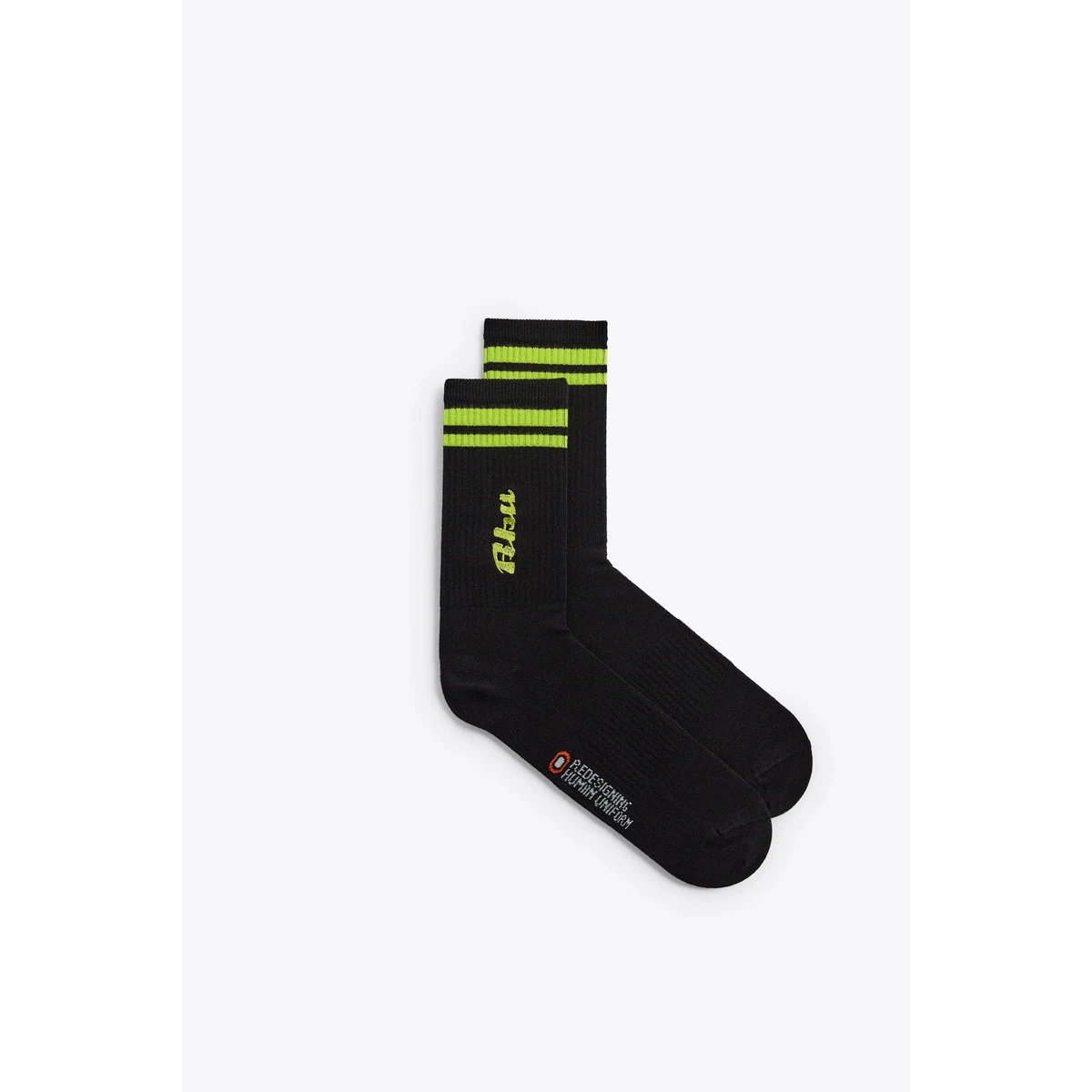 High Performance Thick Crew Socks with Embroidered logo 1