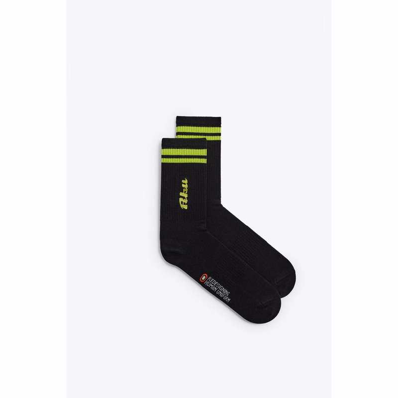 High Performance Thick Crew Socks with Embroidered logo
