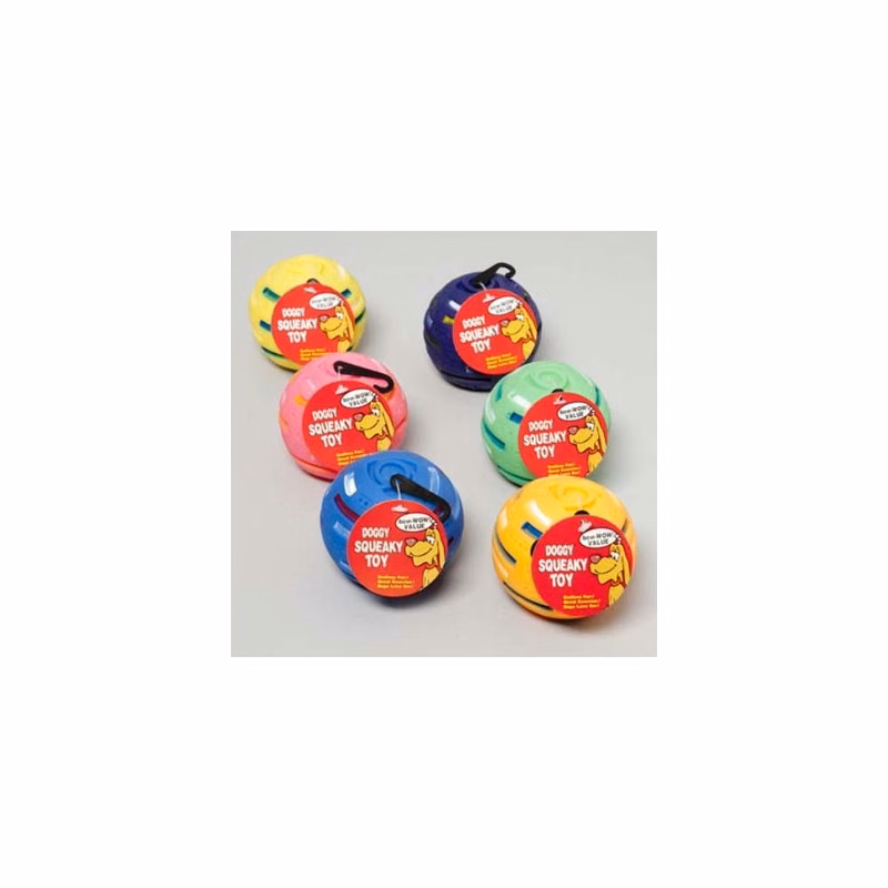 Vinyl Solar Ball - Squeaker Dog Toys