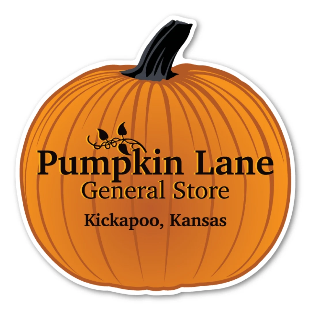 Pumpkin Magnet - 3.75" x 3.75" - 20 mil 1