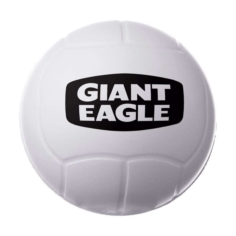Volley Ball Shaped Stress Reliever w/ Custom Logo